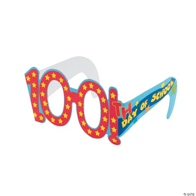 100th Day School Glasses