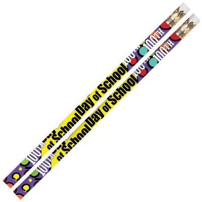 100th Day of School Pencil Box of 144