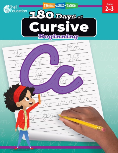 180 Days of Cursive, Beginning Grade 2-3