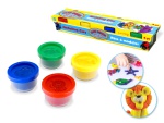 4oz Clay Dough 4 Tub Fun Pack Primary Colors