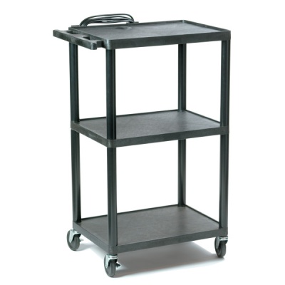 Adjustable Plastic AV Cart