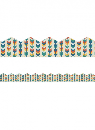 Adventurer Arrows Border