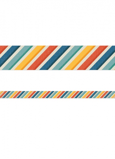 Adventurer Stripes Border