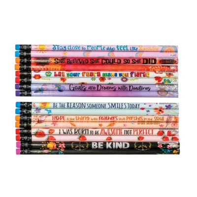 Assorted Inspirational Pencil
