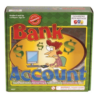Bank Account Game 2-5 Players