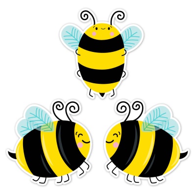 Bees 6 Designer Cut Outs