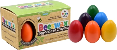 Beeswax Egg Shaped Crayons