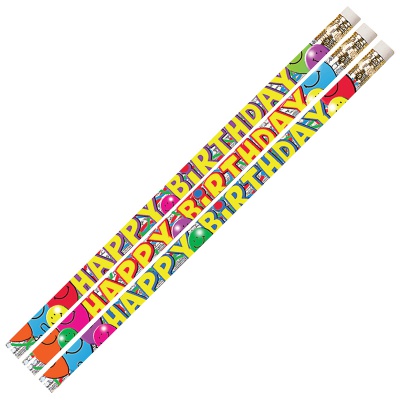 Birthday Bash Pencil, Pack of 12