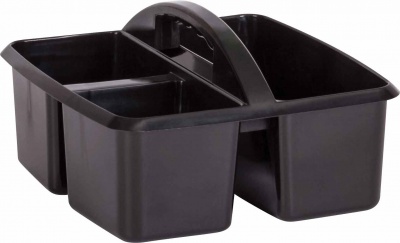 Black Plastic Storage Caddy