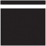 Black Straight Trim Border