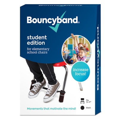 Bouncyband Student Edition for Elementary School Chairs, Black