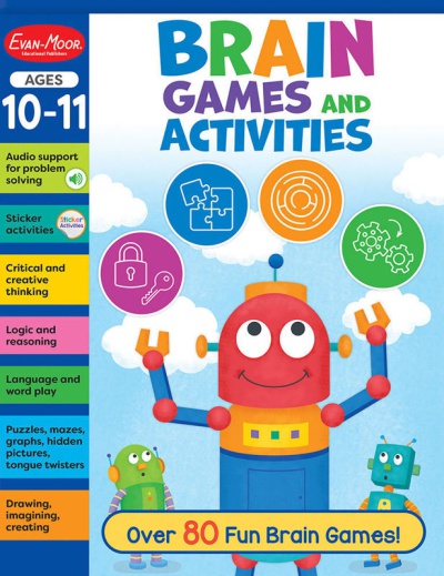 Brain Games & Activities Ages 10-11