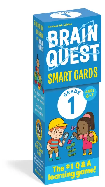 Brain Quest for 1st Grade Smart Cards