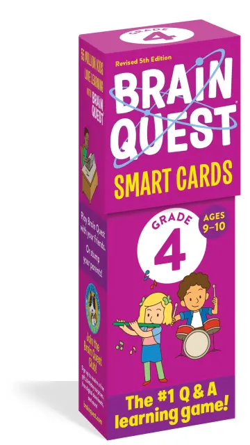 Brain Quest for 4th Grade Smart Cards
