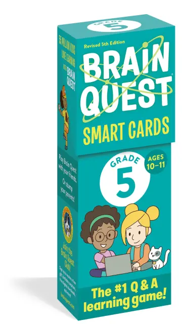 Brain Quest for 5th Grade Smart Cards