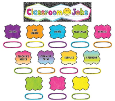 Brights 4Ever Classroom Jobs Mini Bulletin Board
