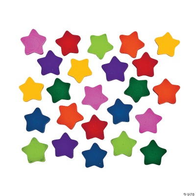 Bulk Mini Star Erasers 720 Pcs