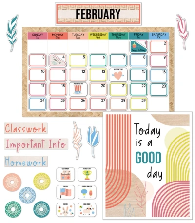 Calendar True To You Bulletin Board Set