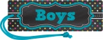 Chalkboard Brights Magnetic Boys Hall Pass