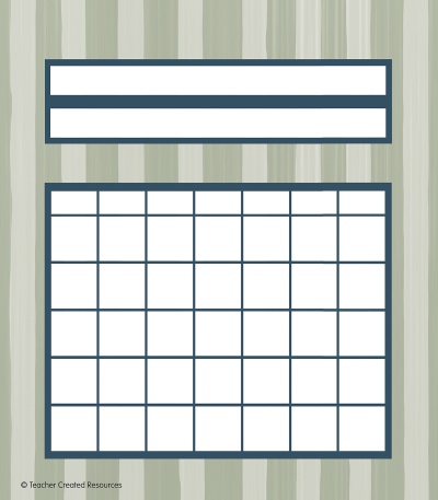 Classroom Cottage Incentive Charts