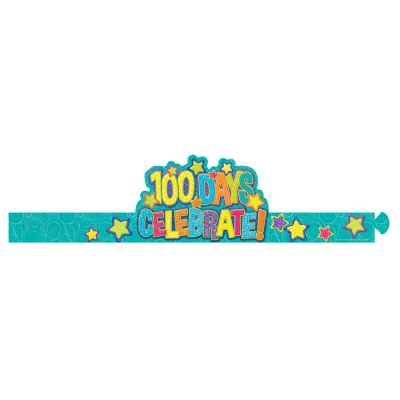 Color My World 100 Days Hats