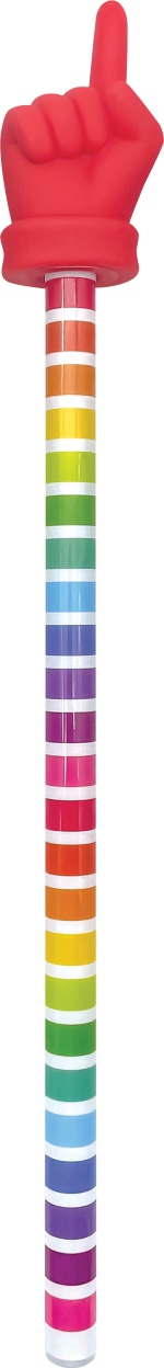Colorful Stripes 15" Hand Pointer