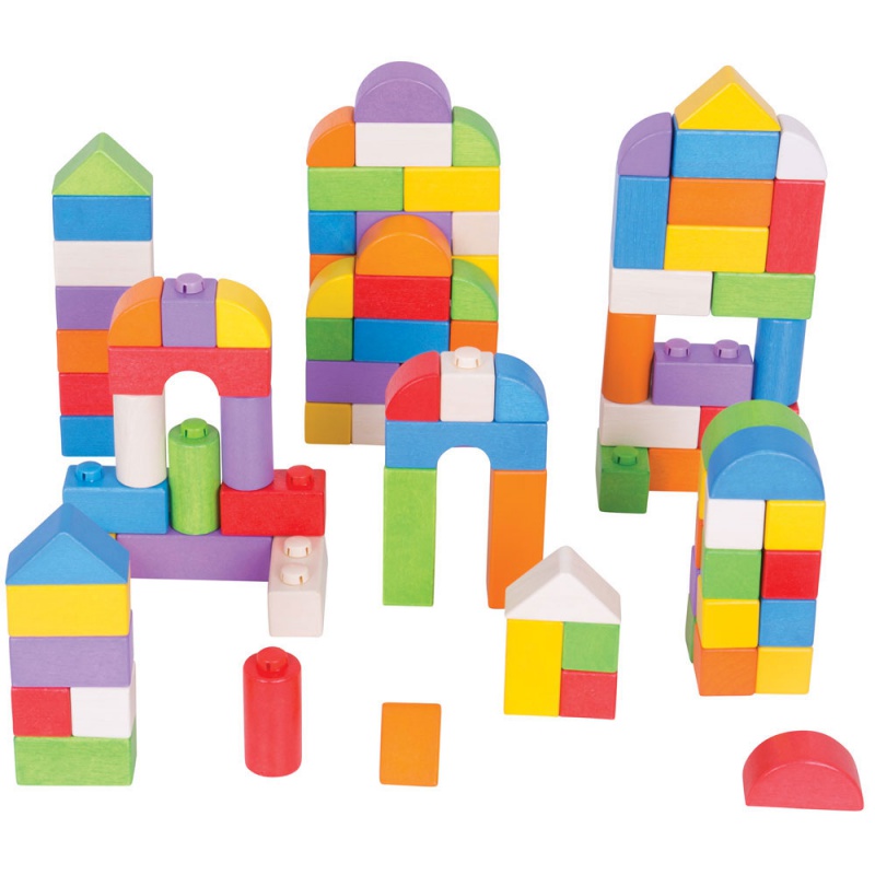 Colored Click Blocks for STEM Building | PreK-Grade 2