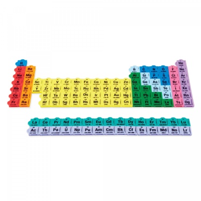 Connecting Color Tiles Periodic Table