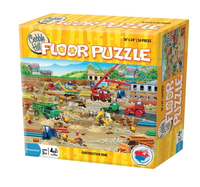Construction Zone Floor Puzzle