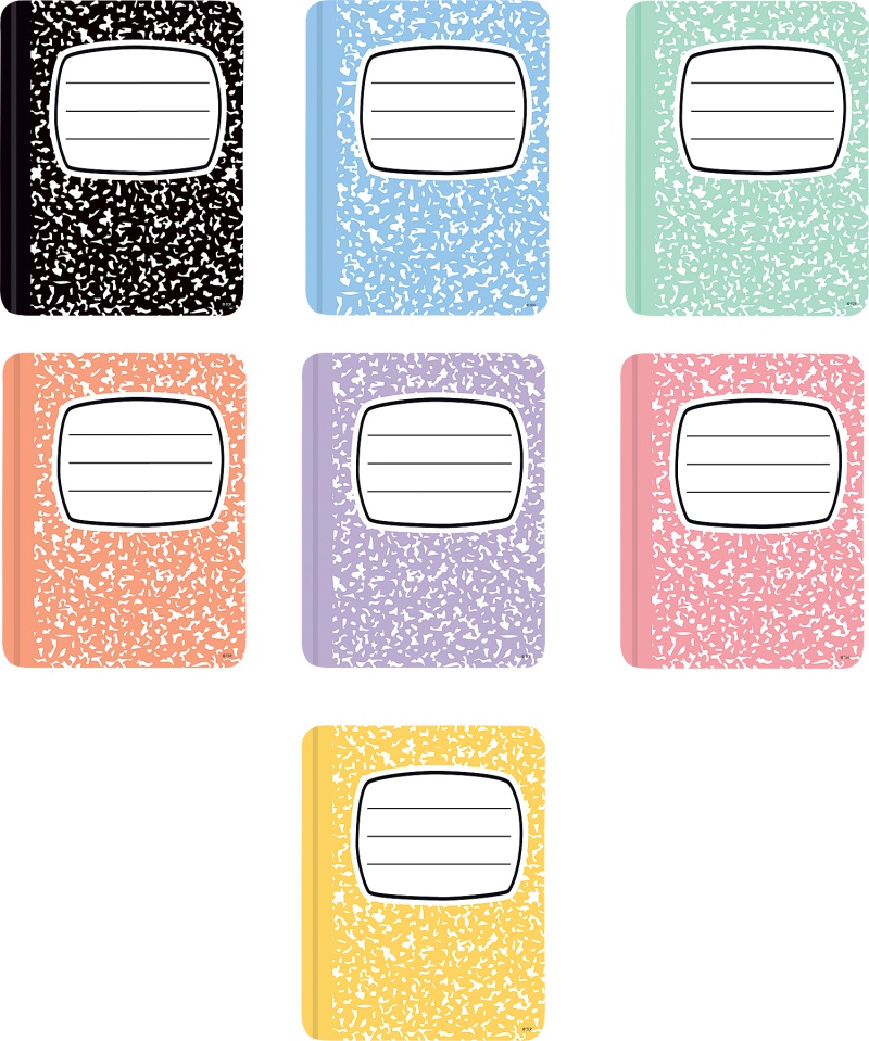 Cool for School Composition Books Accents