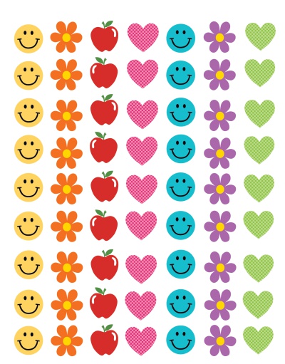 Cool for School Mini Stickers