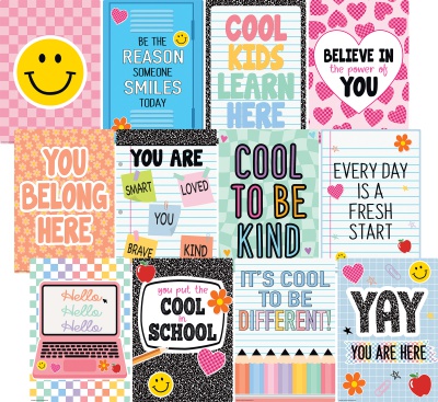 Cool for School Positive Sayings Small Poster Pack