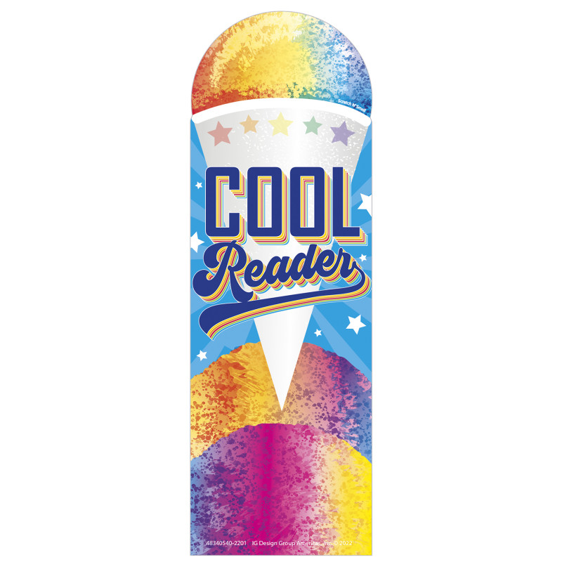 Cool Reader Scented Bookmarks (Snow Cone)