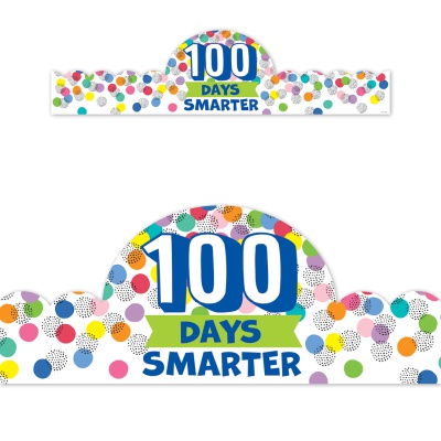 Core Decor Happy 100th Day Crowns