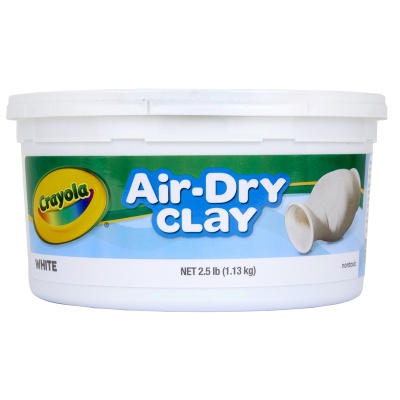 Crayola Air-Dry Clay, 2 1/2 lbs., White