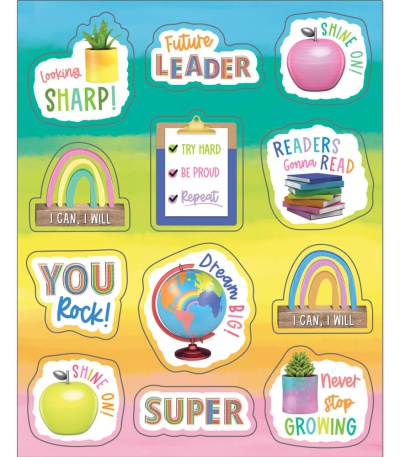 Creatively Inspired Motivators Shape Stickers