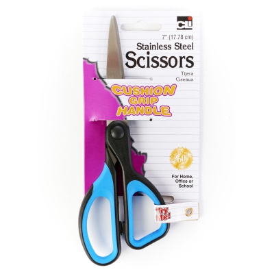 Cushion Grip Scissors, 7 Straight