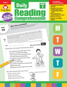 Daily Reading Comprehension, Grade 1