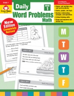Daily Word Problems Math: Grade 1