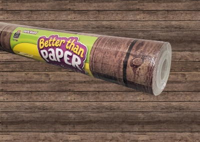 Dark Wood Better Than Paper Bulletin Board Roll