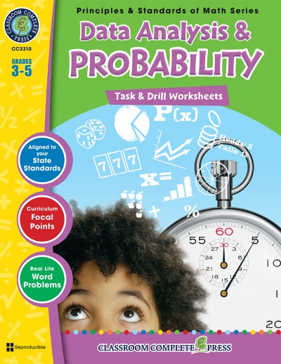 Data Analysis Probability Worksheets | Grades 3-5 Math