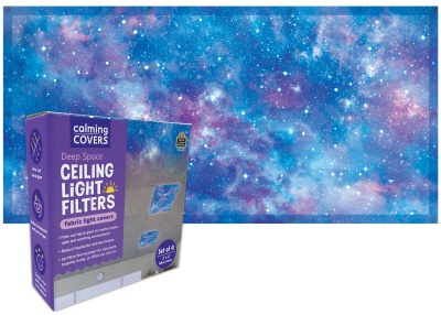 Deep Space Calming Covers Ceiling Light Filters
