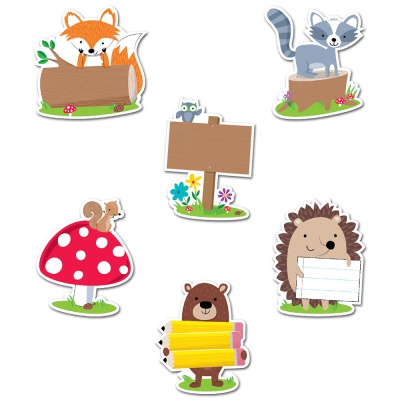 Designer Cut-Outs, Woodland Friends, 6
