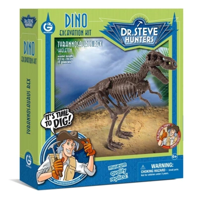 Dino Excavation Kit - Tyrannosaurus Rex Skeleton