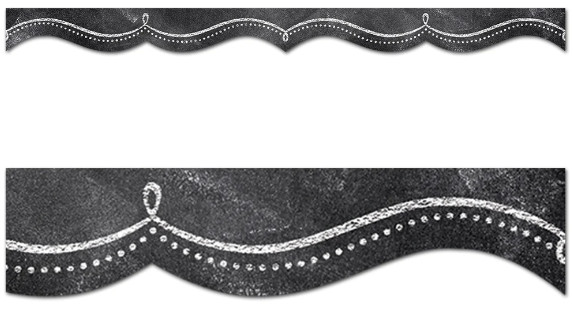 Dotted Swirl Border Trim 48 Feet | Classroom Decor