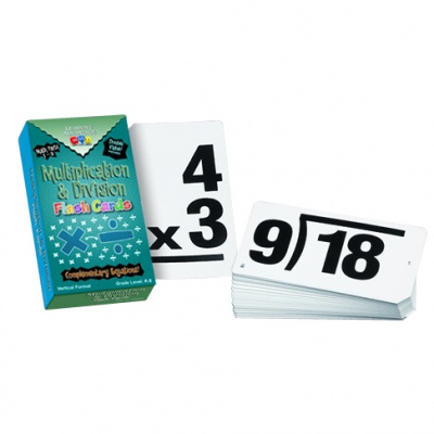 Double Value Multiplication and Division Flash Cards