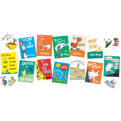 Dr. Seuss Books Mini Bulletin Board Set