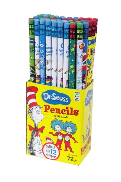 Dr Seuss Pencils 72ct