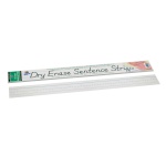 Dry Erase Sentence Strips, White, 3" x 24"
