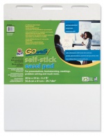 Easel Pads Self Adhesive 20" x 30", 25 Sheets